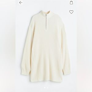 Brand New H&M Sweater Dress - Cream